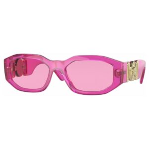 Hot style , γυαλιά ηλίου VERSACE VE 4361 5334/5 MEDUSA BIGGIE Διαφανές φούξια, επέλεξε το δικό σου ανάμεσα σε 13 χρώματα!