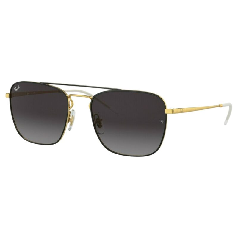 ΓΥΑΛΙΑ ΗΛΙΟΥ RAY BAN RB3588 90548G Μαύρο εξωτερικά, χρυσό εσωτερικά