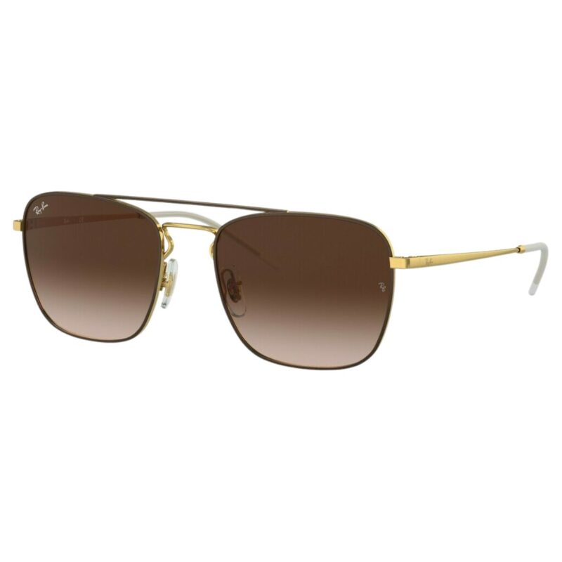 ΓΥΑΛΙΑ ΗΛΙΟΥ RAY BAN RB3588 905513 Καφέ εξωτερικά, χρυσό εσωτερικά