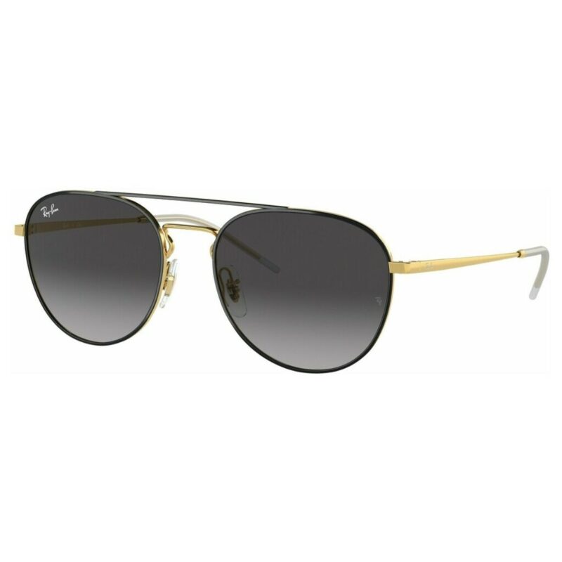 ΓΥΑΛΙΑ ΗΛΙΟΥ RAY BAN RB3589 90548G Μαύρο εξωτερικά, χρυσό εσωτερικά