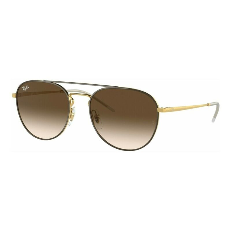 ΓΥΑΛΙΑ ΗΛΙΟΥ RAY BAN RB3589 905513 Καφέ εξωτερικά, χρυσό εσωτερικά