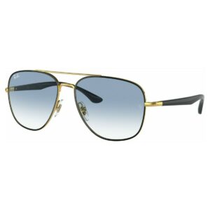 ΓΥΑΛΙΑ ΗΛΙΟΥ RAY BAN RB3683 90003F Μαύρο εξωτερικά, χρυσό εσωτερικά