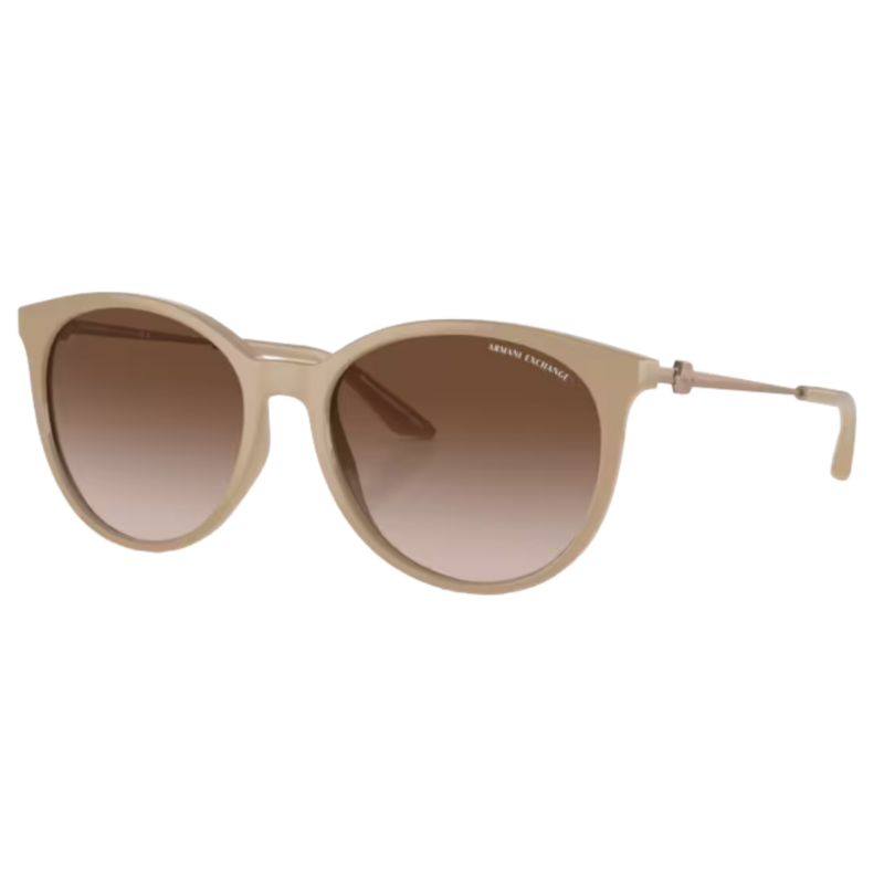 ΓΥΑΛΙΑ ΗΛΙΟΥ ARMANI EXCHANGE AX4140S 834213 Γυαλιστερό Ανοιχτό Λαδί