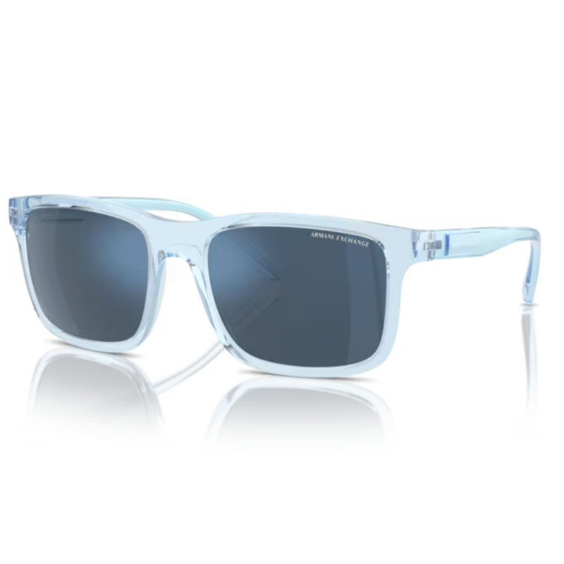 ΓΥΑΛΙΑ ΗΛΙΟΥ ARMANI EXCHANGE AX4145S 834555 Γυαλιστερό διαφανές μπλε
