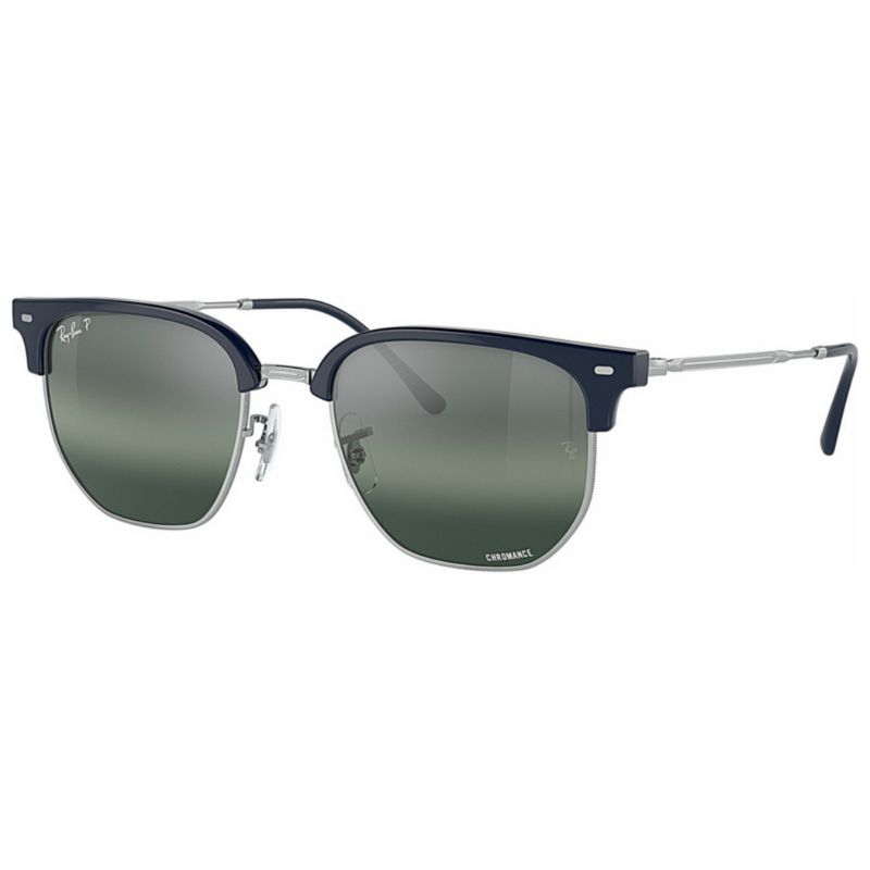 ΓΥΑΛΙΑ ΗΛΙΟΥ RAY BAN RB4416 6656G6 New clubmaster Μπλε Εξωτερικά, Ασημί Εσωτερικά