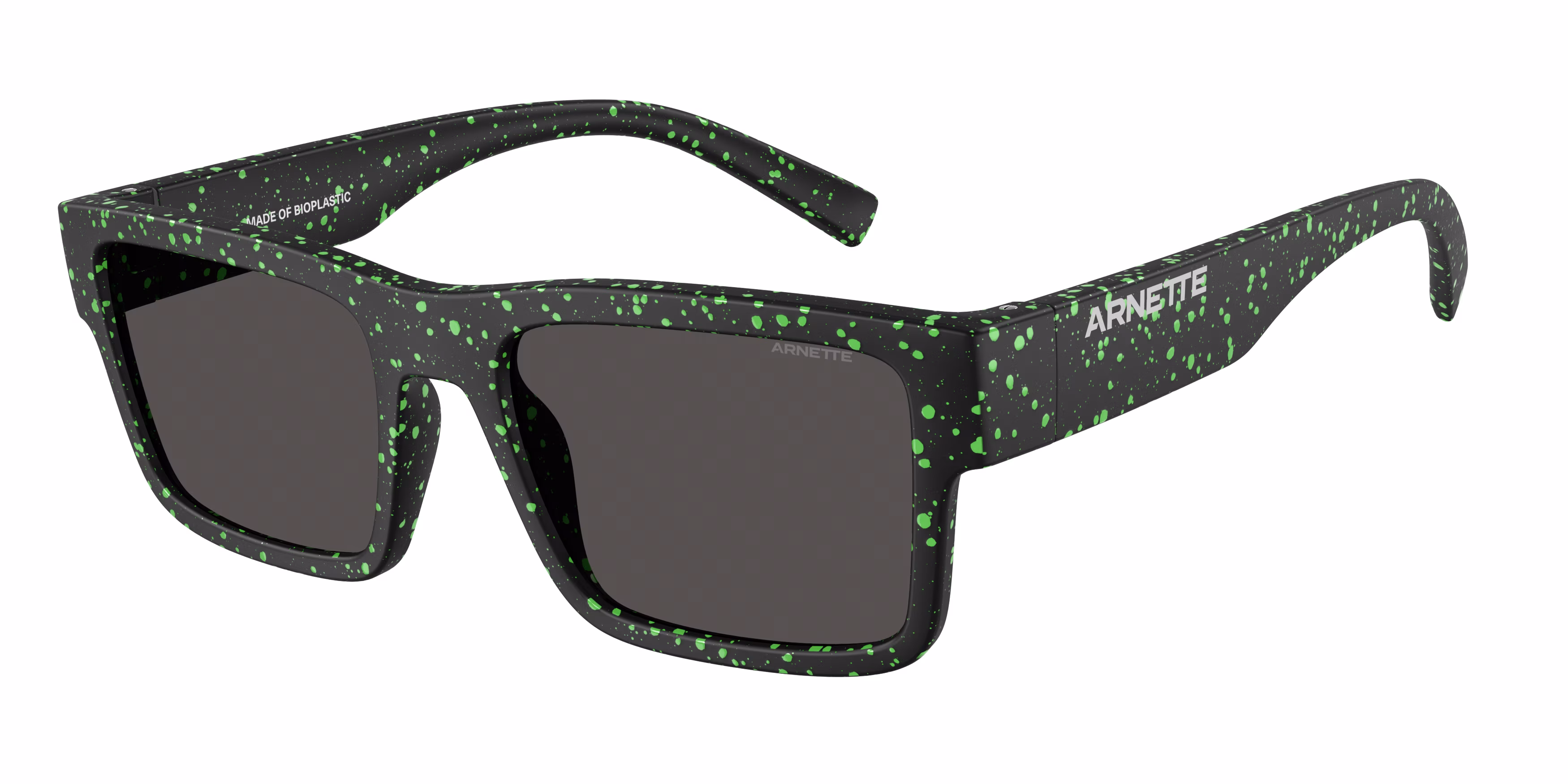 ΓΥΑΛΙΑ ΗΛΙΟΥ ARNETTE AN4344 297187 Ματ μαύρο/Πράσινο της σαύρας διάστικτο