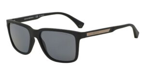 ΓΥΑΛΙΑ ΗΛΙΟΥ EMPORIO ARMANI EA4047 506381 Μαύρο καουτσούκ POLAR