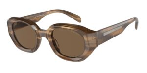 EMPORIO ARMANI EA4230U 614973 Γυαλιστερό ριγέ καφέ