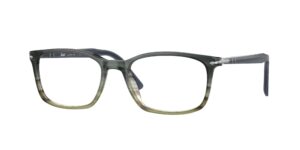 ΓΥΑΛΙΑ ΟΡΑΣΕΩΣ PERSOL PO3189V 1012 Γκρι Ριγέ Πράσινο Ντεγκραντέ