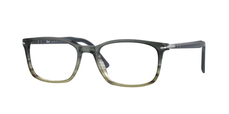 ΓΥΑΛΙΑ ΟΡΑΣΕΩΣ PERSOL PO3189V 1012 Γκρι Ριγέ Πράσινο Ντεγκραντέ
