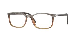 ΓΥΑΛΙΑ ΟΡΑΣΕΩΣ PERSOL PO3189V 1137 Ριγέ Γκρι/Ντεγκραντέ Καφέ