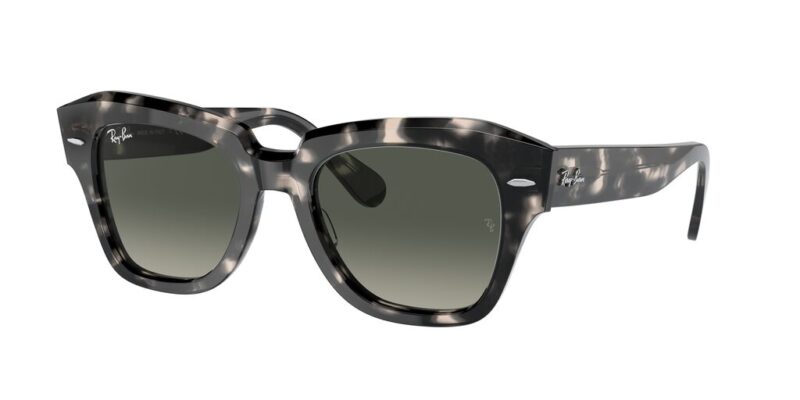 ΓΥΑΛΙΑ ΗΛΙΟΥ RAY BAN RB2186 133371 State street Γκρι havana