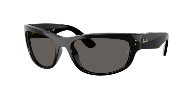 RAY BAN RB2289 Mega balorama 6826J5 RAY BAN RB2289 Mega balorama 6826J5 unisex γυαλιά ηλίου με μαύρο κοκάλινο σκελετό και υπέρμαυρους φακούς.