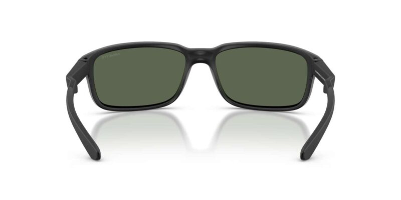 Γυαλιά ηλίου Arnette AN4373 290071 ματ ανακυκλωμένο μαύρο με σκούρο πράσινο φακό