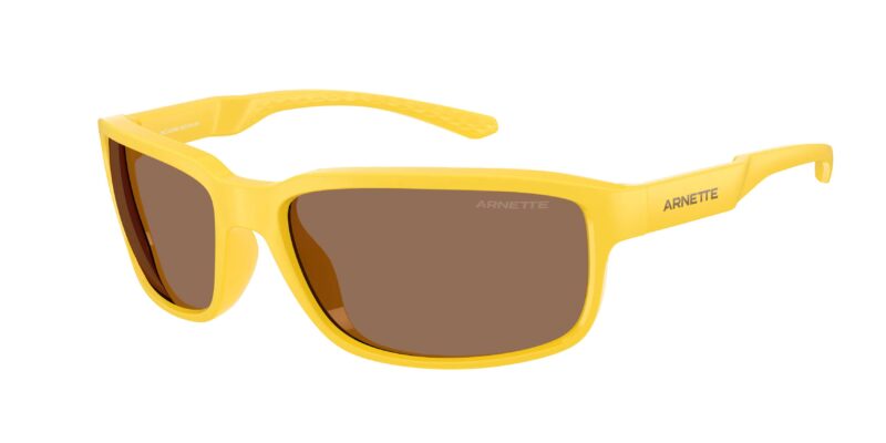Γυαλιά ηλίου Arnette AN4373 304273 Matte Ochre με σκούρο καφέ φακό.