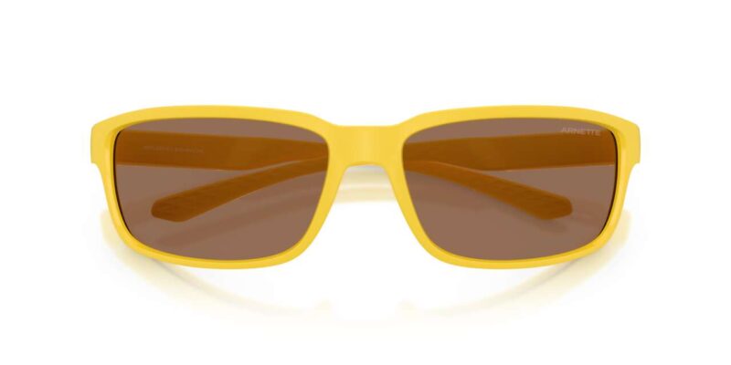 Γυαλιά ηλίου Arnette AN4373 304273 Matte Ochre με σκούρο καφέ φακό.