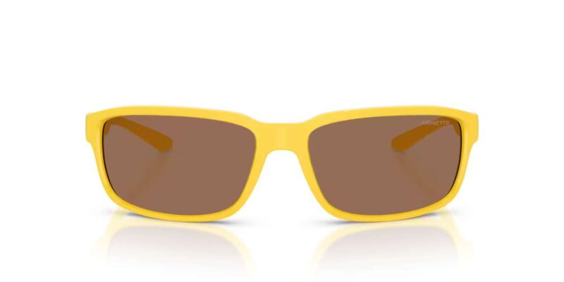 Γυαλιά ηλίου Arnette AN4373 304273 Matte Ochre με σκούρο καφέ φακό.