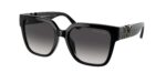 CLASSIC γυναικεία γυαλιά ηλίου MICHAEL KORS MK2170U 30058G Karlie με μαύρο κοκάλινο σκελετό και σκούρους γκρι ντεγκραντέ φακούς.