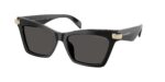 ELEGANT γυναικεία γυαλιά ηλίου MICHAEL KORS MK2276U 300587 Grand Cayman με μαύρο κοκάλινο σκελετό cat-eye και γκρι φακούς.