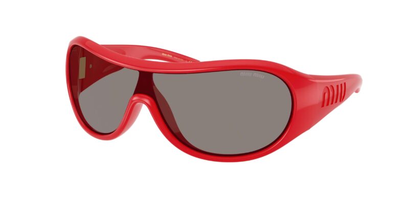 Miu Miu MU B14SU 27N80Q γυναικεία κόκκινα γυαλιά ηλίου μάσκα
