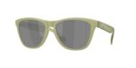 SPORT unisex ανδρικά γυαλιά ηλίου OAKLEY OO9013 9013M2 Frogskins με ματ πράσινο της φτέρης σκελετό και Prizm μαύρο polarized φακούς.