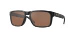SPORT ανδρικά γυαλιά ηλίου OAKLEY OO9102 9102D7 Holbrook με ματ μαύρο σκελετό και Prizm μπεζ polarized φακούς.