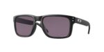 SPORT ανδρικά γυαλιά ηλίου OAKLEY OO9102 9102E8 Holbrook με ματ μαύρο σκελετό και γκρι Prizm φακούς.