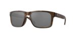 SPORT ανδρικά γυαλιά ηλίου OAKLEY OO9102 9102F4 Holbrook με σκελετό ματ καφέ ταρταρούγα και Prizm μαύρο φακούς.