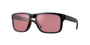 SPORT ανδρικά γυαλιά ηλίου OAKLEY OO9102 9102K0 Holbrook με ματ μαύρο σκελετό και Prizm dark golf φακούς.