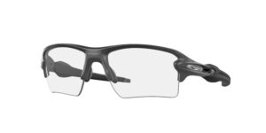 SPORT ανδρικά γυαλιά ηλίου OAKLEY OO9188 918816 Flak 2.0 xl - χρώμα μοντέλου ατσάλι με γκρίζο σκελετό και διαφανείς φωτοχρωμικούς φακούς.