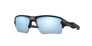 SPORT ανδρικά γυαλιά ηλίου OAKLEY OO9188 918858 Flak 2.0 XL με μαύρο σκελετό O_matter και Prizm βαθύ γαλαζοπράσινους φακούς.
