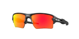 SPORT ανδρικά γυαλιά ηλίου OAKLEY OO9188 918886 Flak 2.0 xl - χρώμα μοντέλου μαύρο μοτίβο παραλλαγής με CAMO κοκάλινο σκελετό και κόκκινους καθρέπτες φακούς.