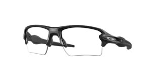 SPORT ανδρικά γυαλιά ηλίου OAKLEY OO9188 918898 Flak 2.0 xl - χρώμα μοντέλου ματ μαύρο με μαύρο κοκάλινο σκελετό και διαφανείς φακούς.