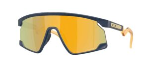 SPORT ανδρικά γυαλιά ηλίου OAKLEY OO9280 Bxtr 928020 με ματ abyss κοκάλινο σκελετό και prizm 24k χρυσούς φακούς.