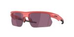 SPORT ανδρικά γυαλιά ηλίου OAKLEY OO9400 940029 Bisphaera με σκελετό O_matter σε μουντό μεταλλικό γκρι και Prizm road μαύρους φακούς.
