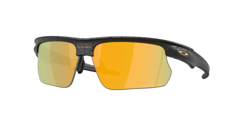 SPORT ανδρικά γυαλιά ηλίου OAKLEY OO9400 940030 Bisphaera με σκελετό matte black splatter και Prizm 24k polarized φακούς.
