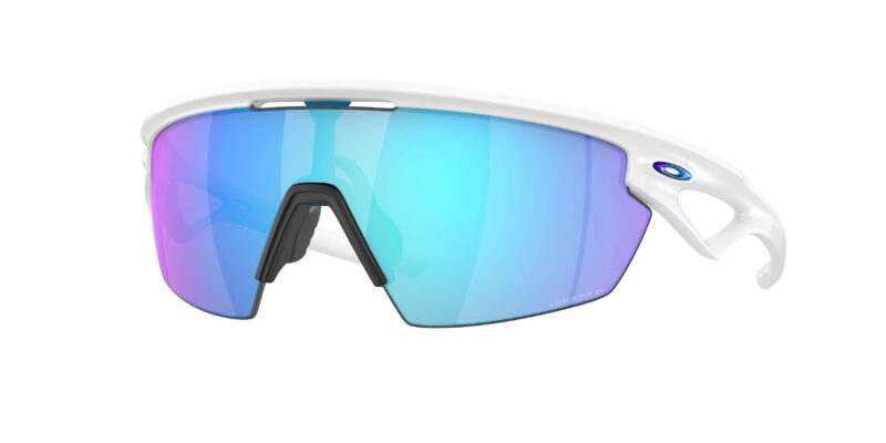 SPORT ανδρικά γυαλιά ηλίου OAKLEY OO9403 940302 Sphaera με λευκό κοκάλινο σκελετό και μπλε polarized φακούς Prizm Sapphire.