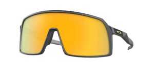 SPORT ανδρική μάσκα ηλίου OAKLEY OO9406 940605 Sutro με σκελετό σε ματ μαύρο του κάρβουνου και χρυσό φακό Prizm 24k.
