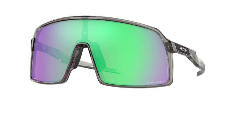 SPORT ανδρική μάσκα ηλίου OAKLEY OO9406 940610 Sutro με γκρι σκελετό και πράσινο φακό Prizm Road Jade.