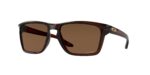 Lifestyle ανδρικά γυαλιά ηλίου OAKLEY OO9448 944802 Sylas με γυαλιστερό καφέ σκελετό rootbeer και μπρονζέ φακούς Prizm.