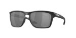 Lifestyle ανδρικά γυαλιά ηλίου OAKLEY OO9448 944803 Sylas με ματ μαύρο σκελετό και σκούρους φακούς Prizm Black