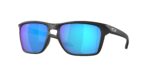 Lifestyle ανδρικά γυαλιά ηλίου OAKLEY OO9448 944812 Sylas με ματ μαύρο σκελετό και μπλε φακούς Prizm Sapphire.