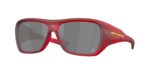 SPORT ανδρικά γυαλιά ηλίου OAKLEY OO9492 949206 Chaminade με ημιδιάφανο κόκκινο κοκάλινο σκελετό και μαύρους Prizm φακούς.