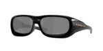 SPORT ανδρικά γυαλιά ηλίου OAKLEY OO9494 949401 De soto με μαύρο γυαλιστερό κοκάλινο σκελετό και μαύρους Prizm φακούς.