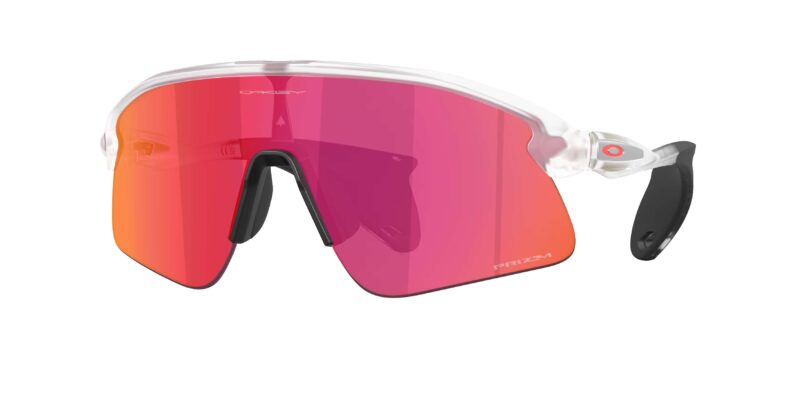 SPORT ανδρική μάσκα ηλίου OAKLEY OO9517 951710 Stunt Devil με διαφανή σκελετό και ενιαίο φακό Prizm Field.