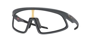 SPORT ανδρικά γυαλιά ηλίου OAKLEY OO9524D 952406 Rslv 141 με ματ μαύρο του κάρβουνου κοκάλινο σκελετό μάσκα και φωτοχρωμικούς φακούς.