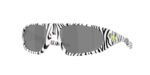 SPORT ανδρικά γυαλιά ηλίου OAKLEY OO9528 952804 Neoforma με Bengal ασπρόμαυρο ριγέ σκελετό και Prizm μαύρους φακούς.