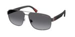 Ανδρικά γυαλιά ηλίου POLO RALPH LAUREN PH3165 9215T3 Ντεγκραντέ Γκρι με ημιγυαλιστερό σκούρο γκρι μεταλλικό σκελετό και ντεγκραντέ γκρι πολωτικούς φακούς.