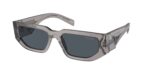 Prada PR 09ZS 18S09T ανδρικά διάφανα ορθογώνια γυαλιά ηλίου