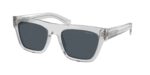 Prada PR C03S 17P70B ανδρικά γυαλιά ηλίου γκρι διαφανή